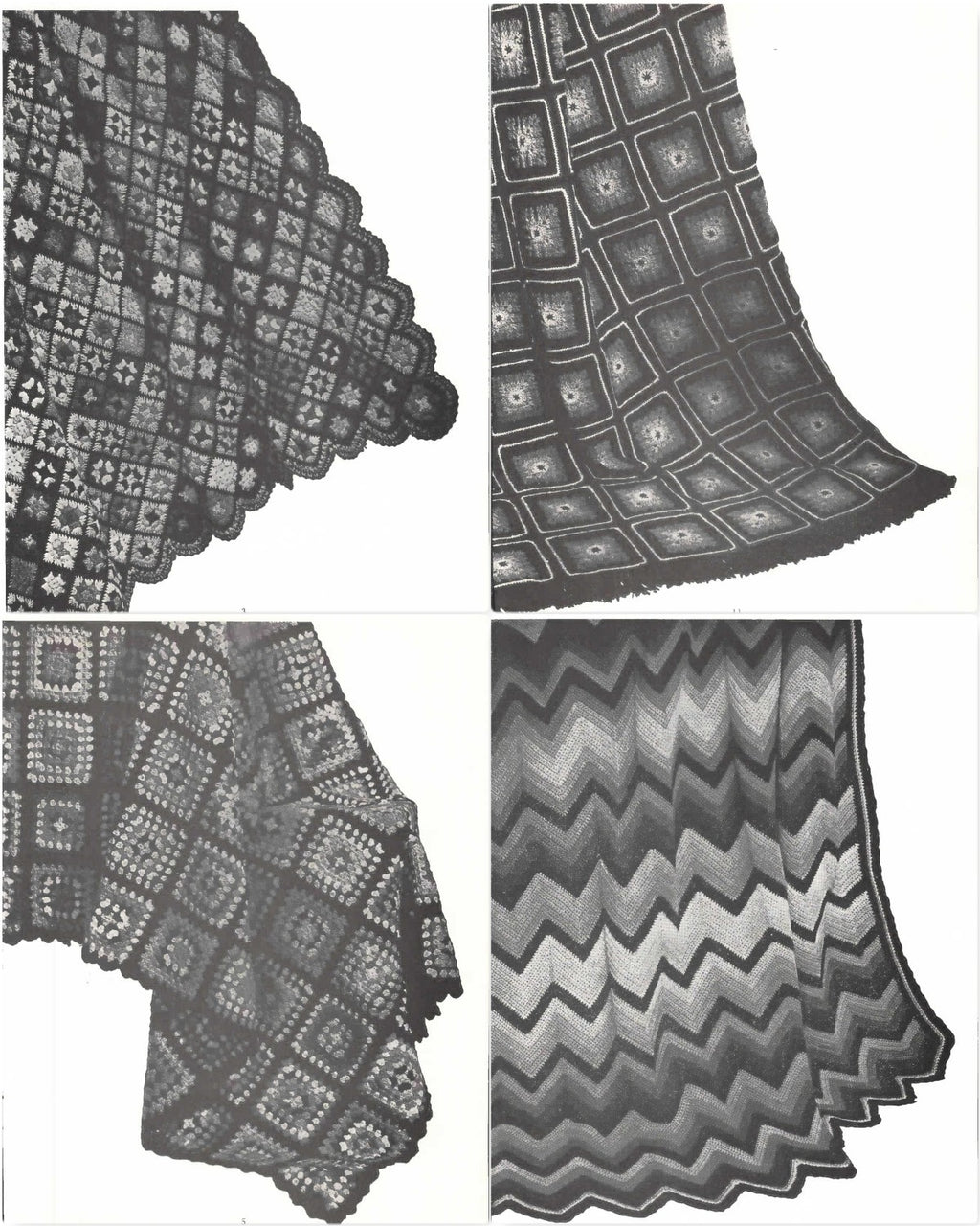 Crocheting Afghans, edited by Rita Weiss, 1979 (Dover Publications, Inc.)