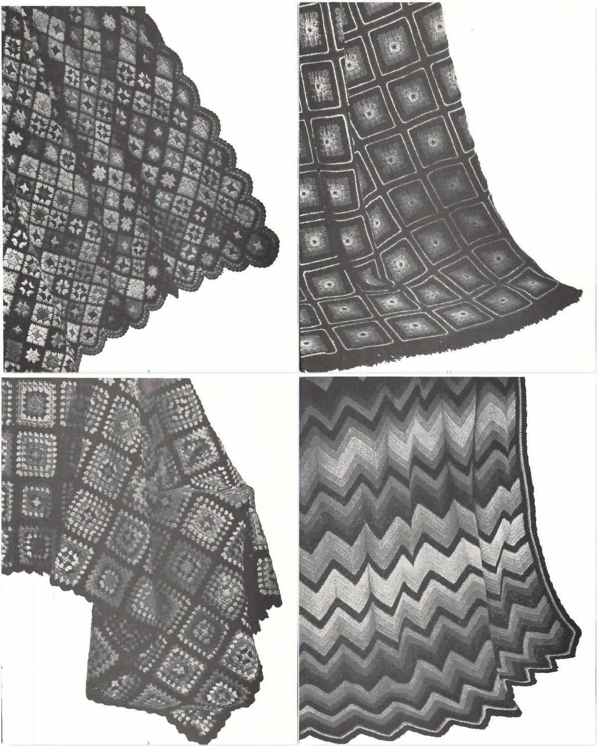 Crocheting Afghans, edited by Rita Weiss, 1979 (Dover Publications, Inc.)