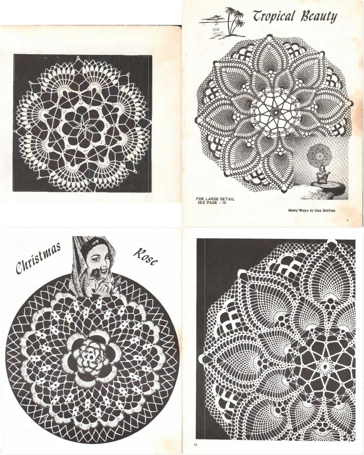 Crochet, Volume 45, Designs by Elizabeth Hiddleson, circa 1981