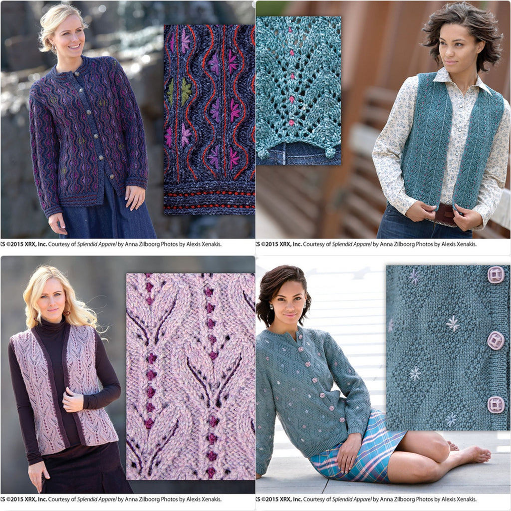 Splendid Apparel: A Handbook of Embroidered Knits, Anna Zilboorg, 2015