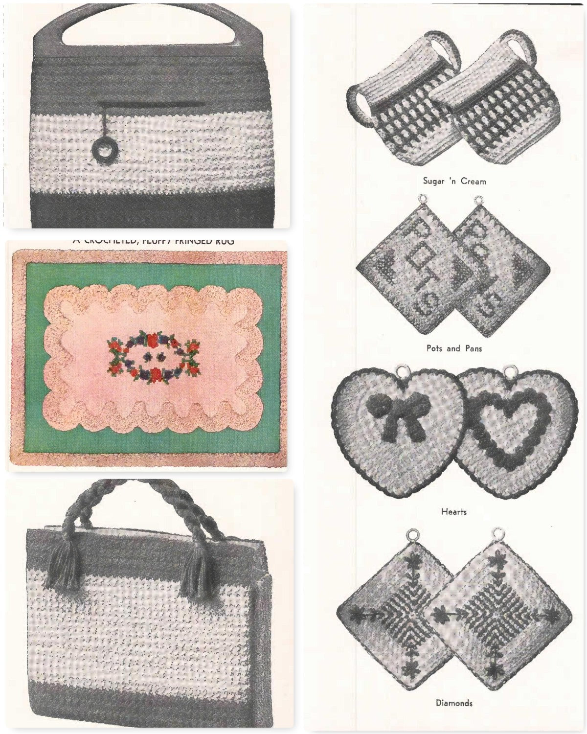 Wings to Your Crochet Needle! (Gadgets to Crochet in Cotton), c. 1943 – Enterprise Yarn No. 9301 (The Thread Mills Inc., Chicago)