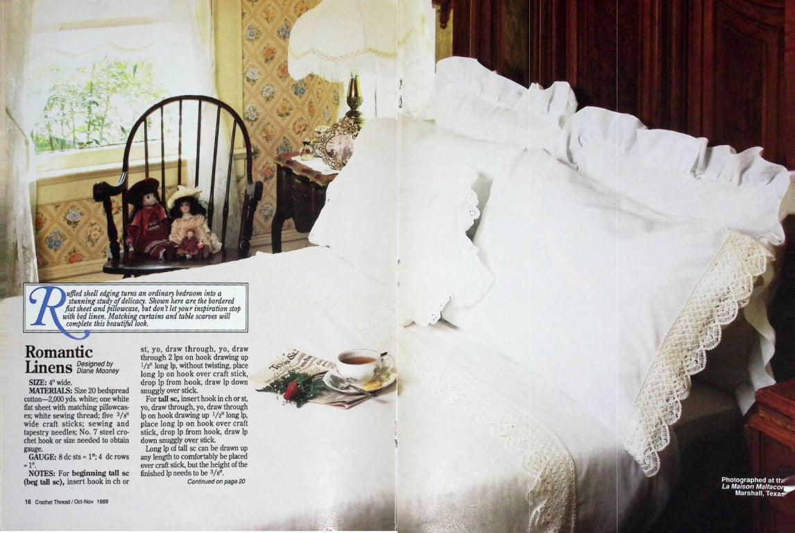 Crochet Thread, Issue Number 1 — October/November 1989