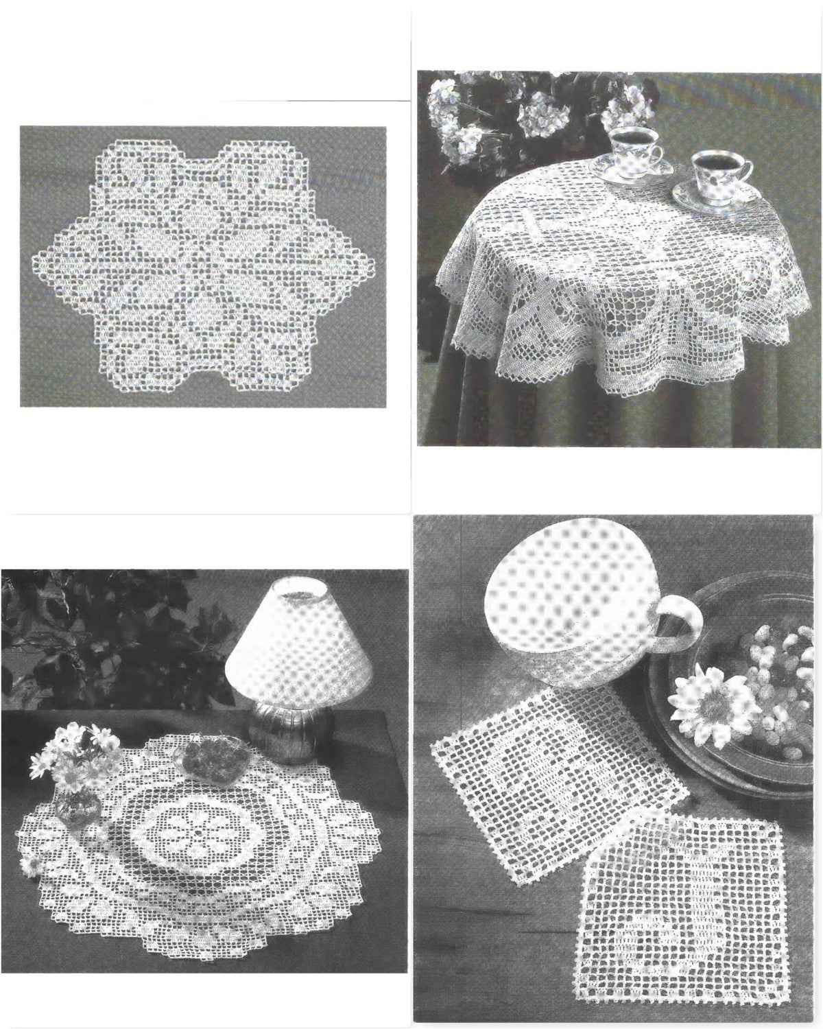 Learn to do Filet Crochet in Just One Day, Annie’s Attic 1281, circa 2002
