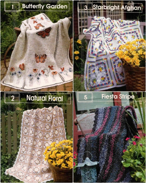 American Country Afghans (Crochet Fantasy Presents...), Winter 2001 (Number 144)