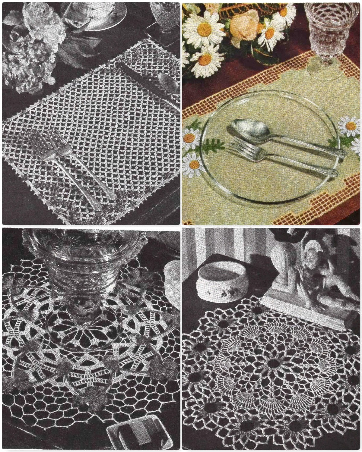 Floral Doilies, Book No. 258, 1949
