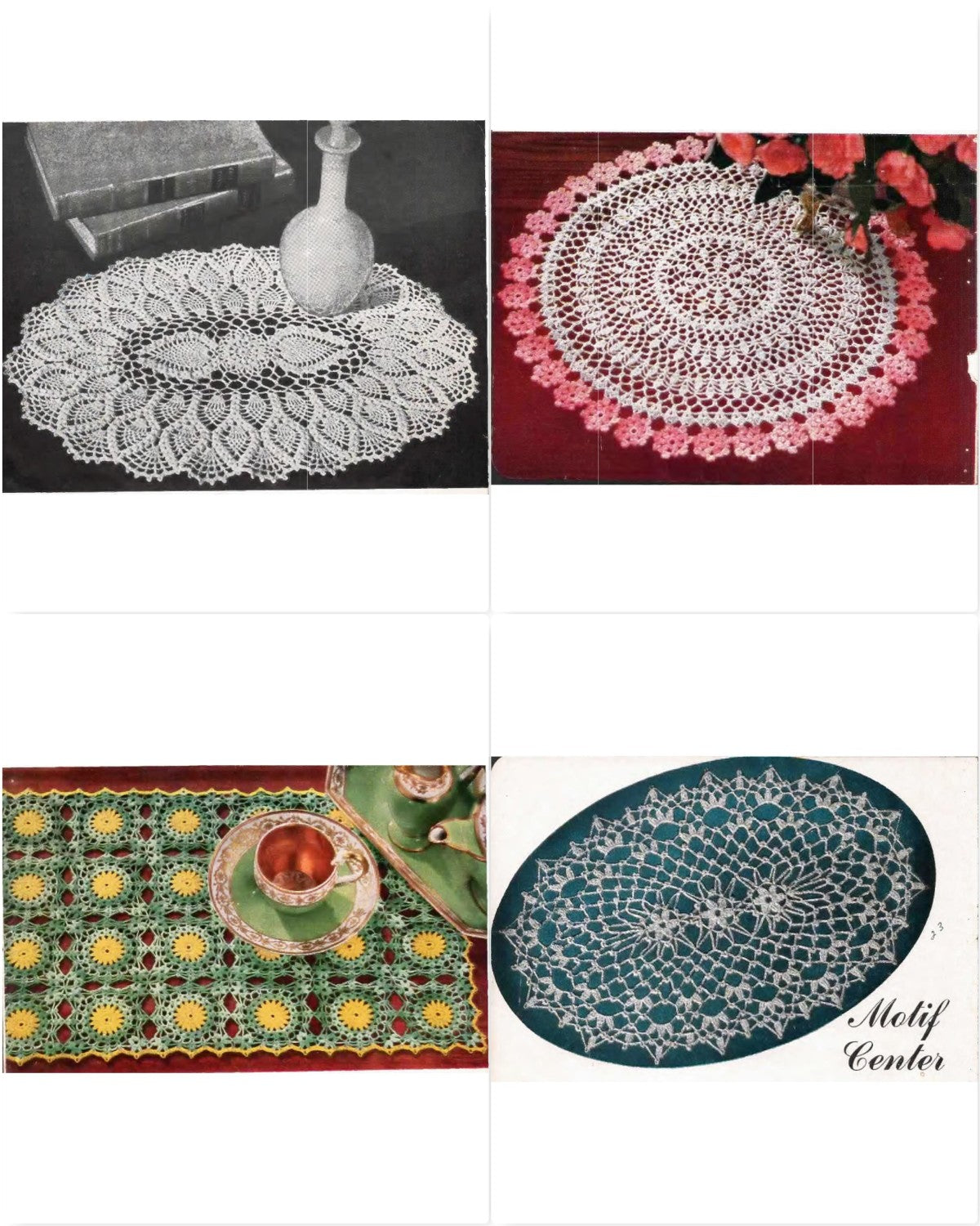 Star Doily Book No. 124 — Doilies, 1955
