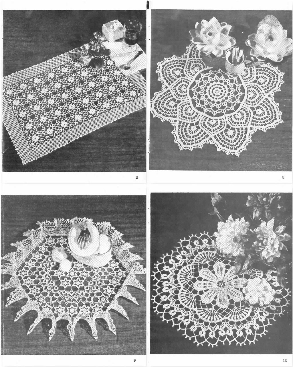 Doilies – Lily Design Book No. 201, 1960