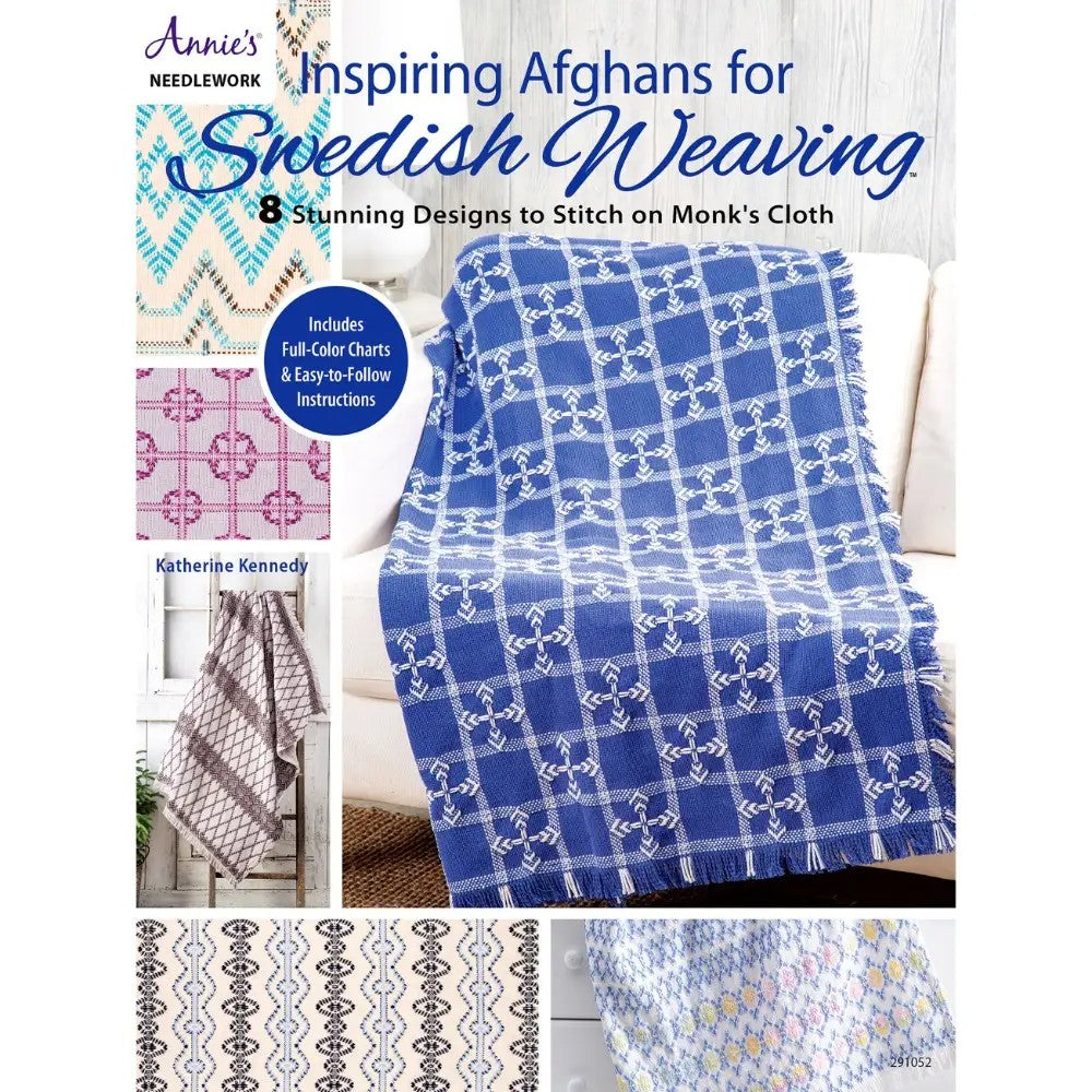 Inspiring Afghans for Swedish Weaving (Annie’s Needlework, 2018/2019