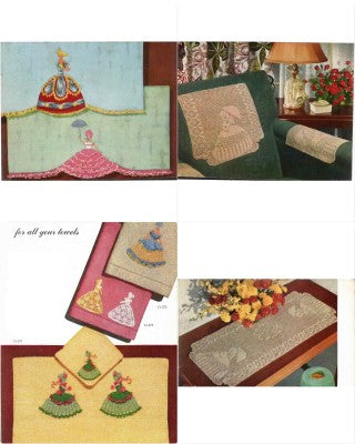 Crinoline Lady in Crochet — Book No. 262, 1949
