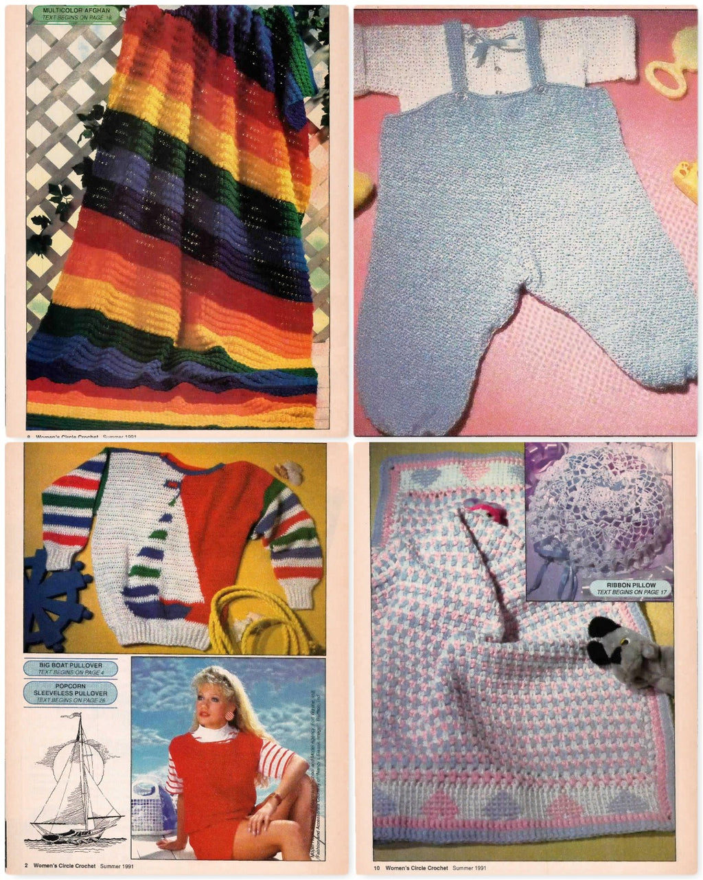 Women's Circle Crochet, Volume 10, Number 2, Summer 1991