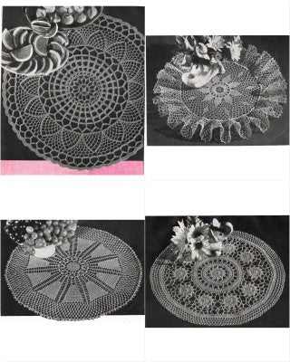 Priscilla Doilies to Crochet — Book No. 324, 1956