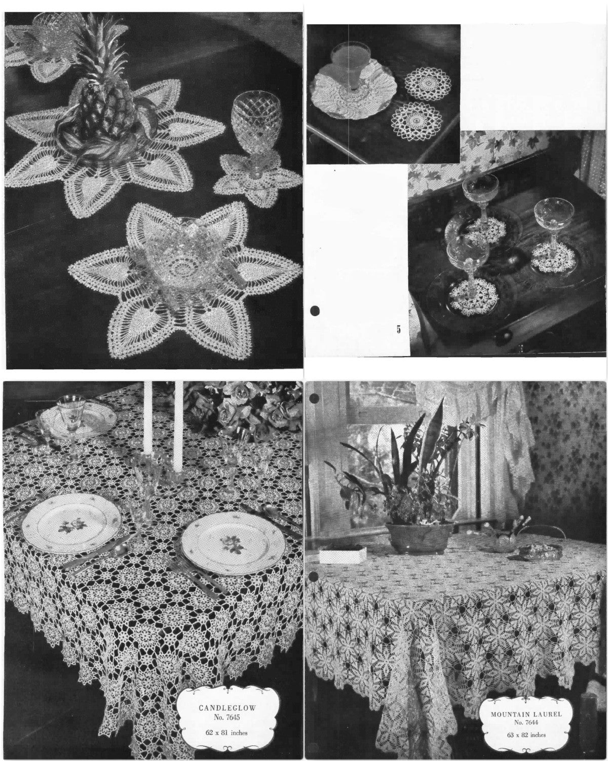 Crochet for Tables, Book No. 202, 1943
