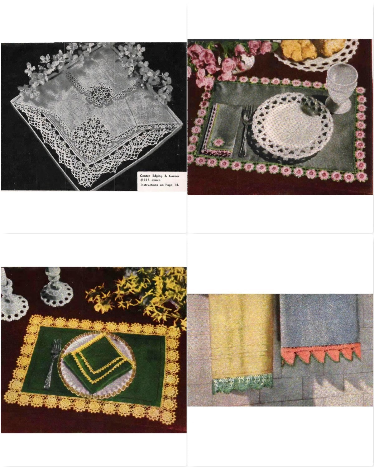 Star Book No. 81 — Edgings (Crocheted, Tatted, Hair Pin Lace), 1951