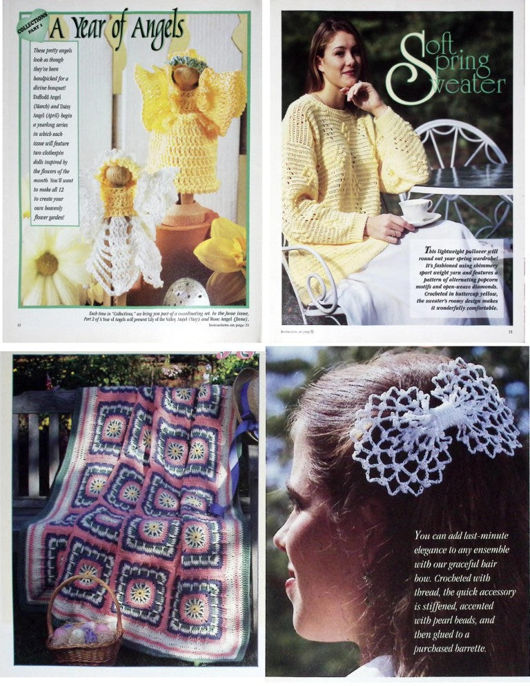 Crochet with Red Heart (Crochet With Heart), April 1997 — Vol. 2 No. 1