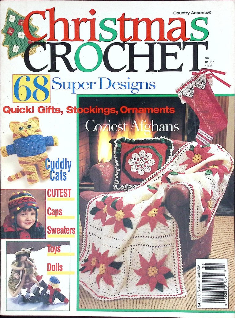 Country Accents Christmas Crochet, Vol. 2 No. 1 — 1995
