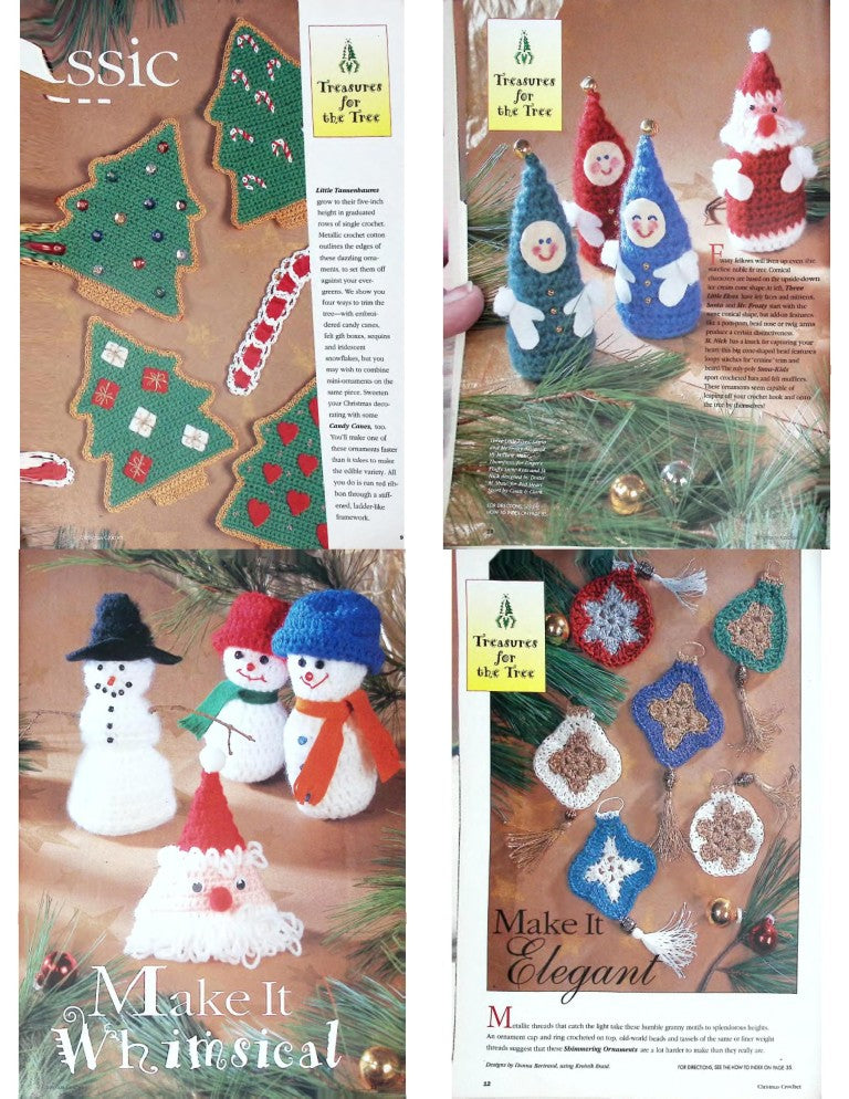 Country Accents Christmas Crochet, Vol. 2 No. 1 — 1995