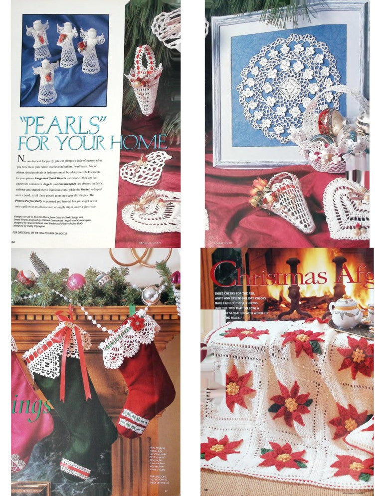 Country Accents Christmas Crochet, Vol. 2 No. 1 — 1995