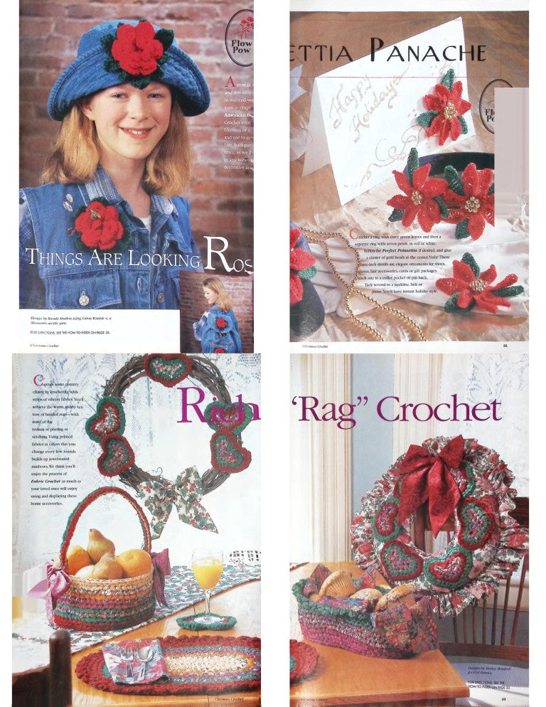 Country Accents Christmas Crochet, Vol. 2 No. 1 — 1995