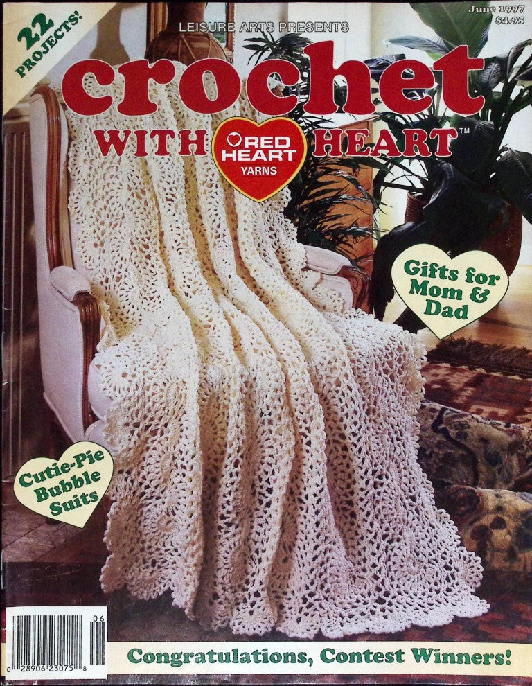 Crochet with Red Heart (Crochet With Heart), June 1997 — Vol. 2 No. 2