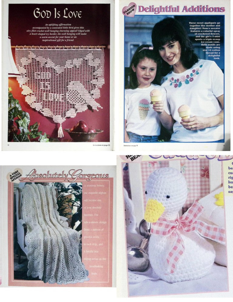 Crochet with Red Heart (Crochet With Heart), June 1997 — Vol. 2 No. 2