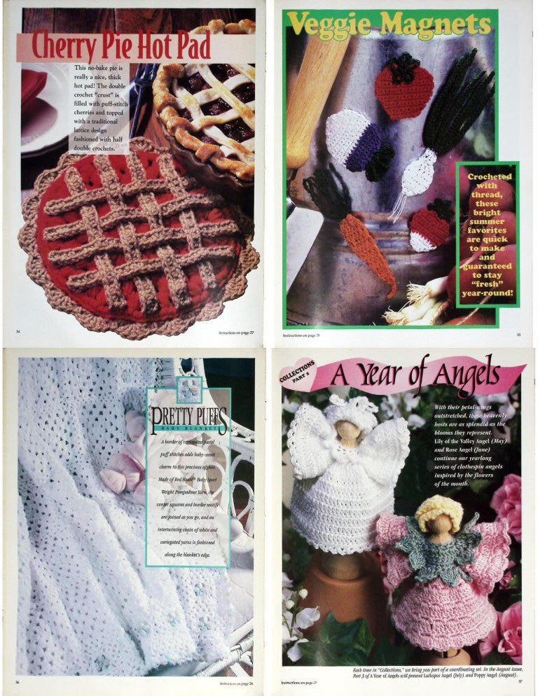 Crochet with Red Heart (Crochet With Heart), June 1997 — Vol. 2 No. 2