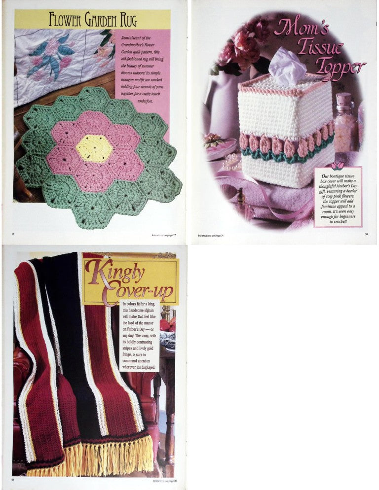 Crochet with Red Heart (Crochet With Heart), June 1997 — Vol. 2 No. 2