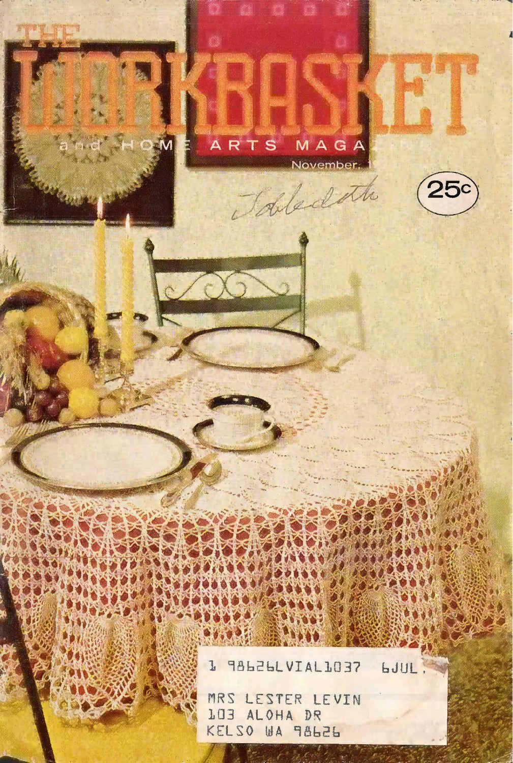 The Workbasket and Home Arts Magazine, November 1972 (Volume 38, Number 2)