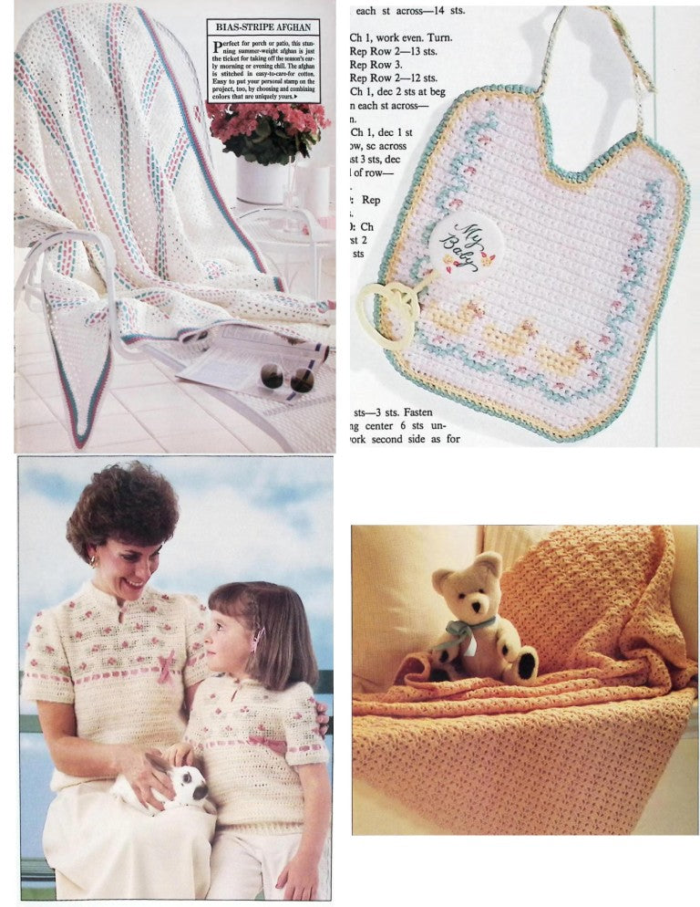 Crochet Patterns by Herrschners, Vol. 2 No. 3 — May/June 1988