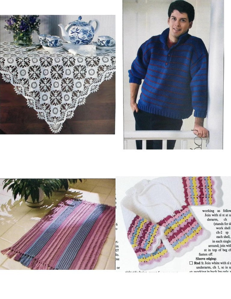 Crochet Patterns by Herrschners, Vol. 2 No. 3 — May/June 1988