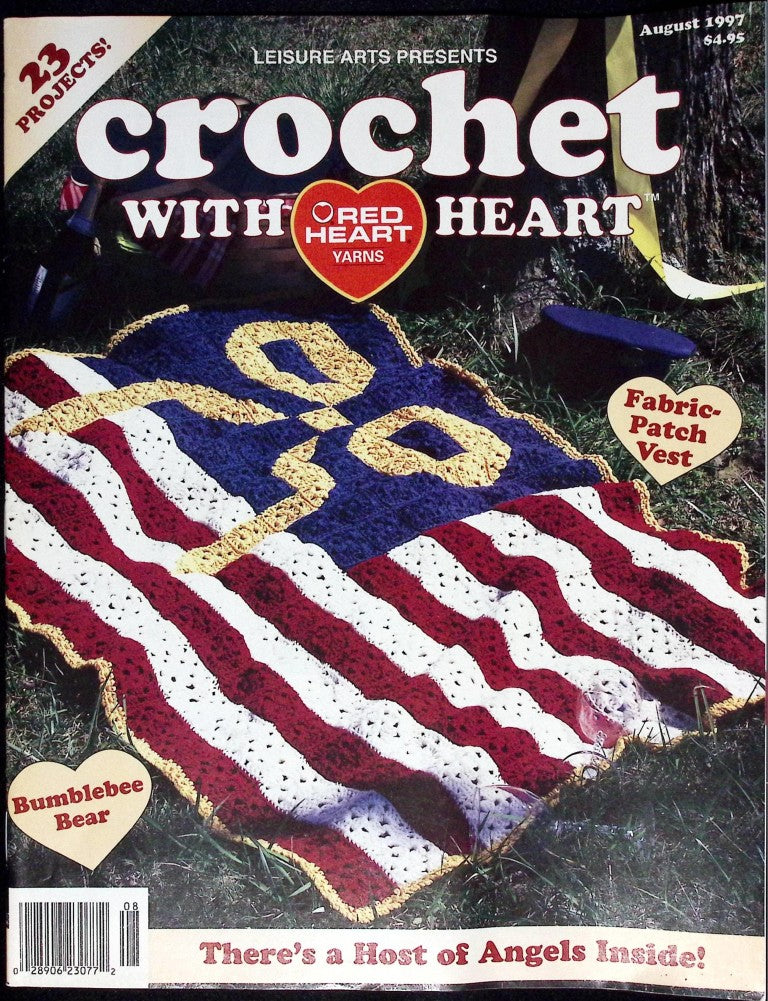 Crochet with Red Heart (Crochet With Heart), August 1997 — Vol. 2 No. 3