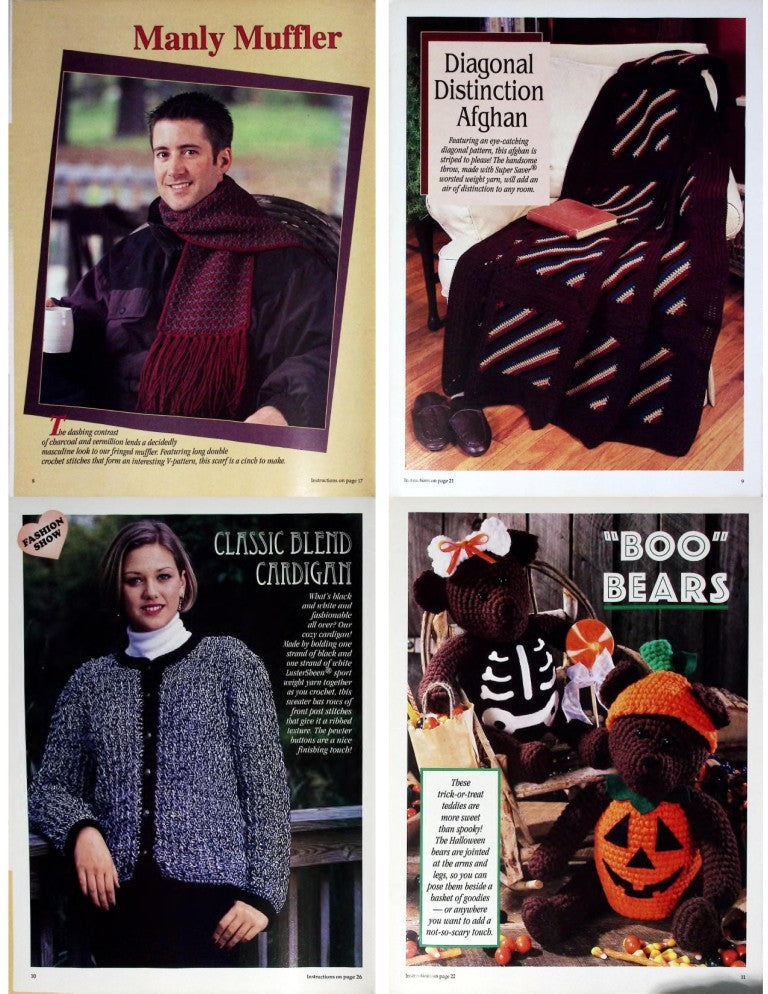 Crochet with Red Heart (Crochet With Heart), October 1997 — Vol. 2 No. 4
