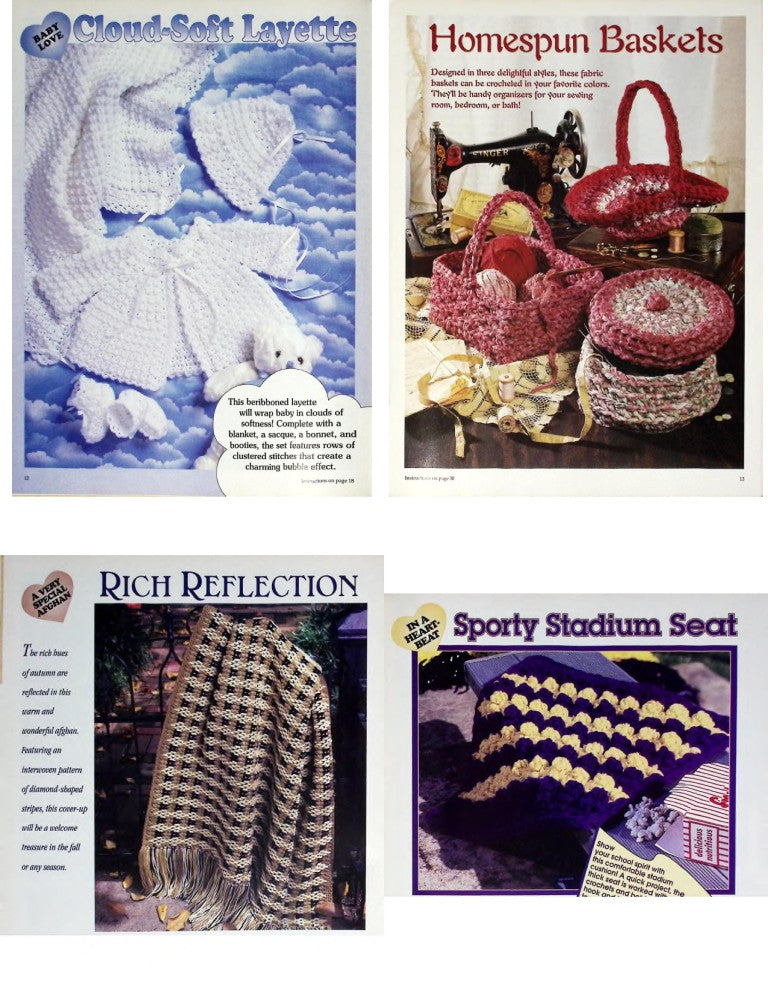 Crochet with Red Heart (Crochet With Heart), October 1997 — Vol. 2 No. 4