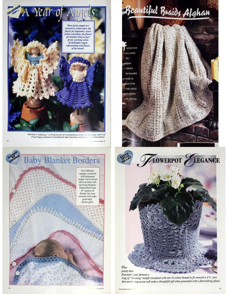 Crochet with Red Heart (Crochet With Heart), October 1997 — Vol. 2 No. 4