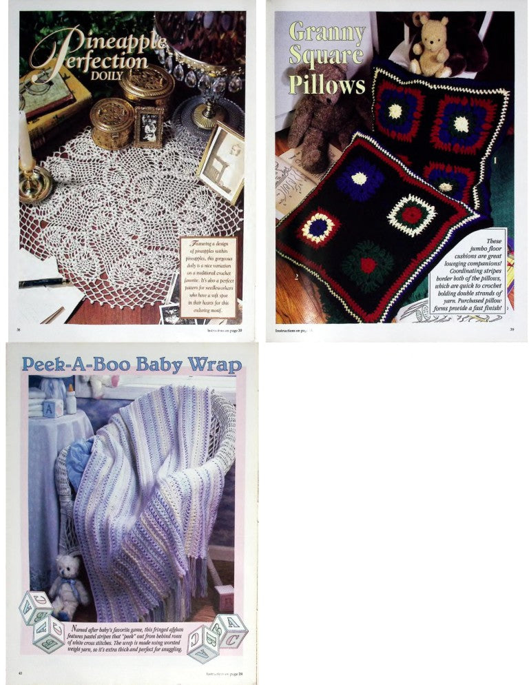 Crochet with Red Heart (Crochet With Heart), October 1997 — Vol. 2 No. 4