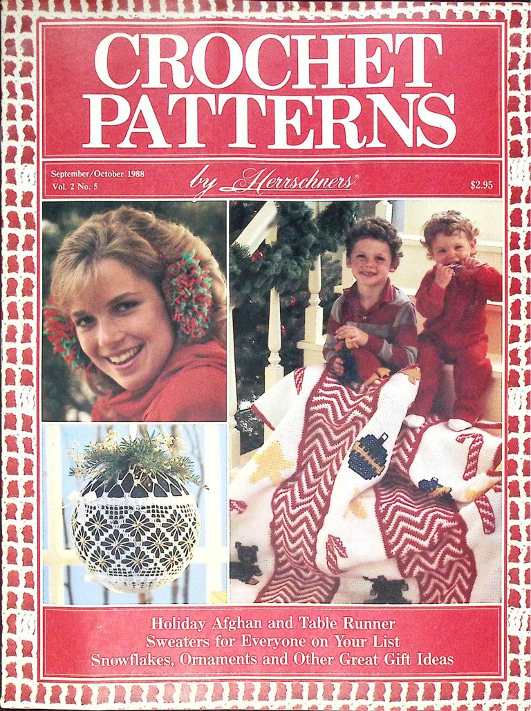 Crochet Patterns by Herrschners, Vol. 2 No. 5 — September/October 1988