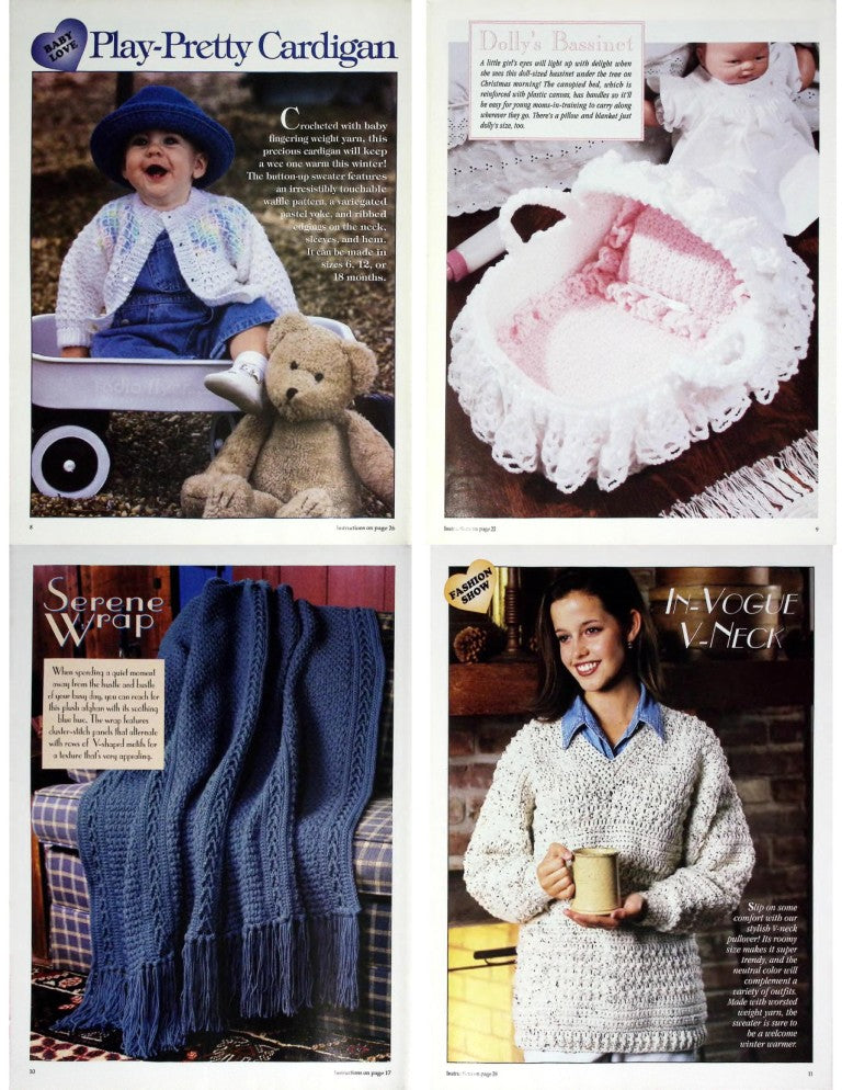 Crochet with Red Heart (Crochet With Heart), December 1997 — Vol. 2 No. 5