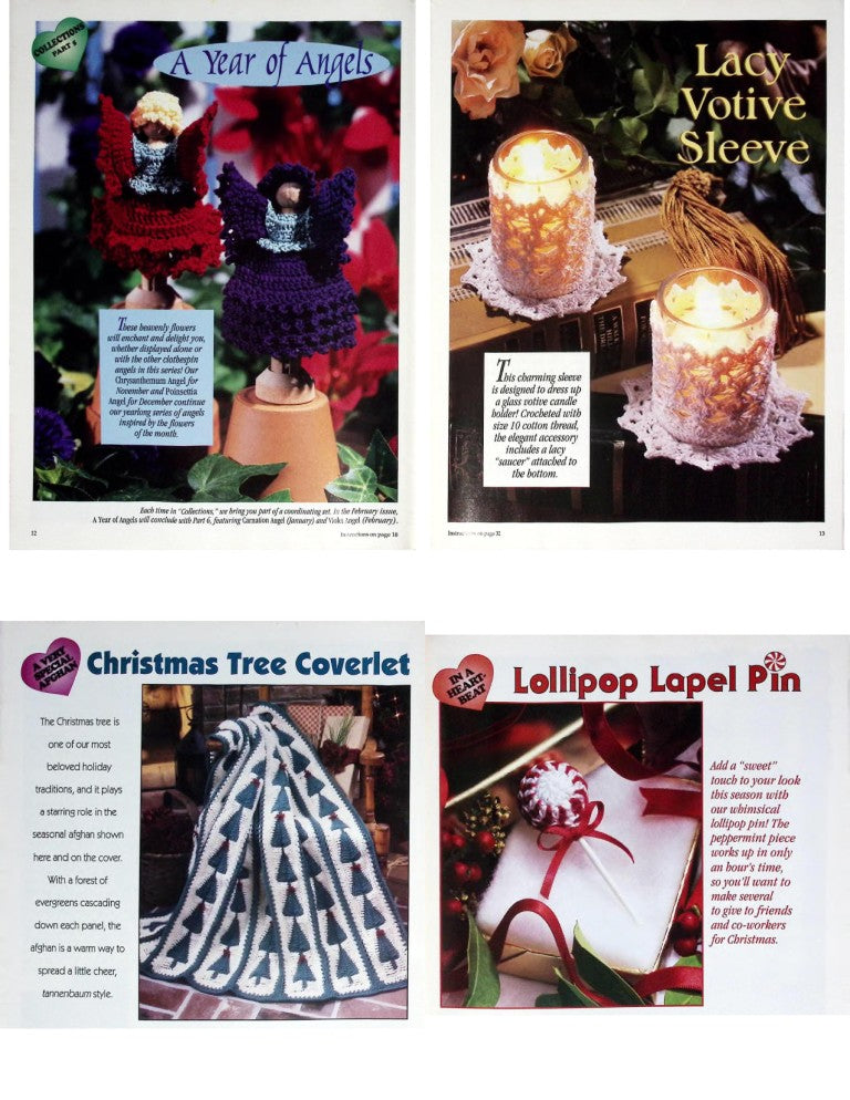 Crochet with Red Heart (Crochet With Heart), December 1997 — Vol. 2 No. 5