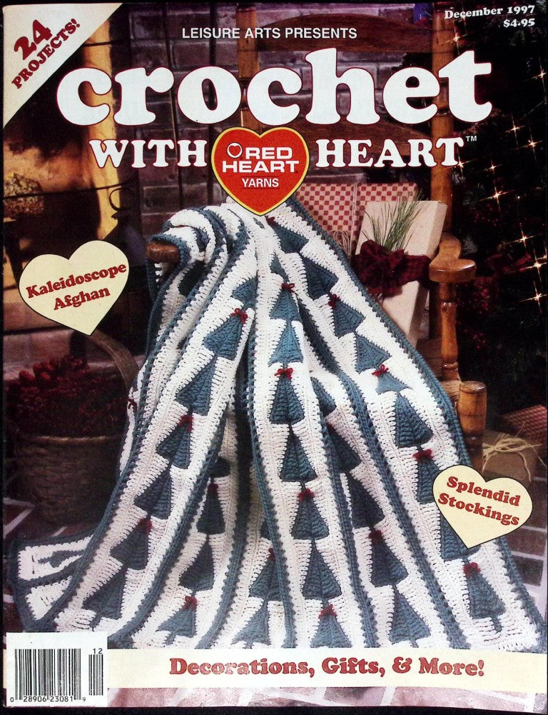 Crochet with Red Heart (Crochet With Heart), December 1997 — Vol. 2 No. 5