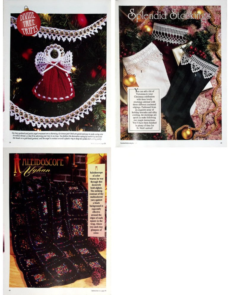 Crochet with Red Heart (Crochet With Heart), December 1997 — Vol. 2 No. 5