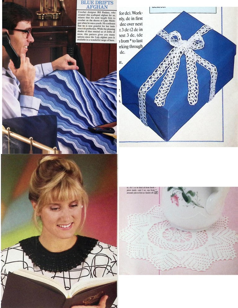 Crochet Patterns by Herrschners, Vol. 2 No. 6 — November/December 1988