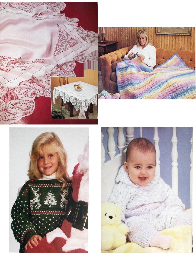 Crochet Patterns by Herrschners, Vol. 2 No. 6 — November/December 1988