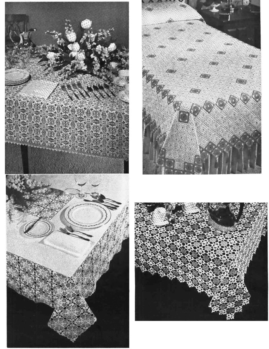 Tablecloths and Bedspreads — Lily Design Book No. 200, 1959