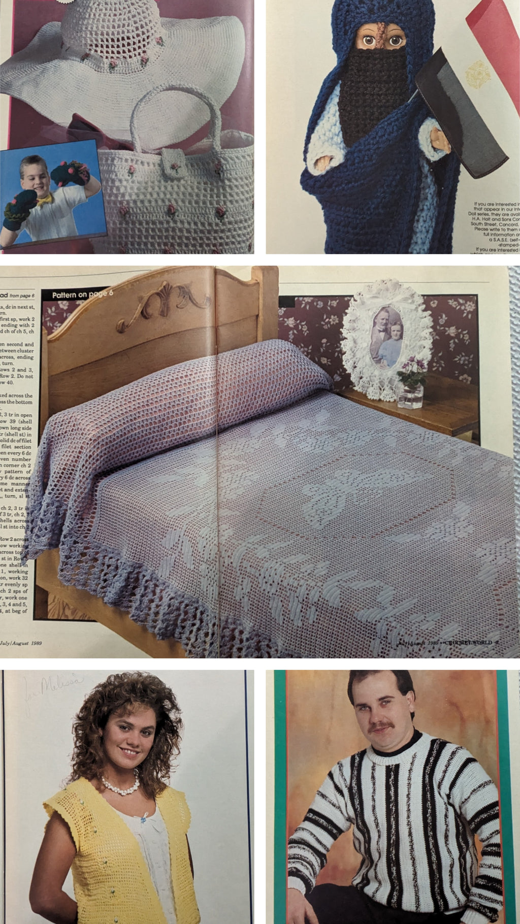 Crochet World August 1989