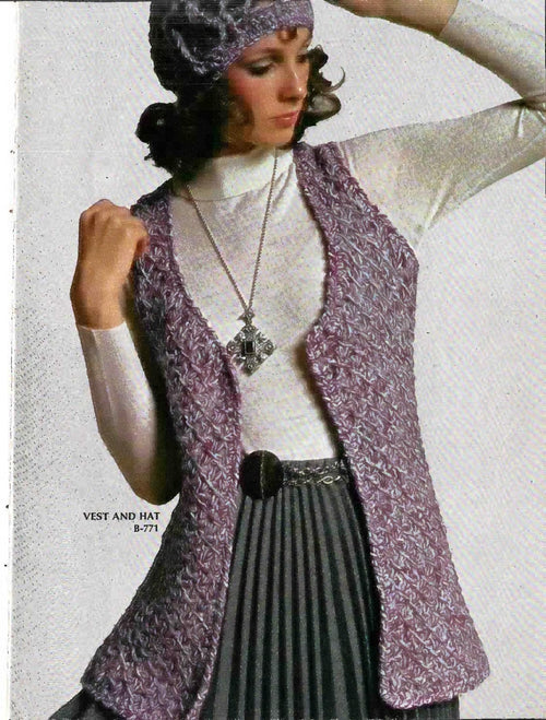 Coats & Clark’s Young Fashions to Knit & Crochet – Book 202 (1970)