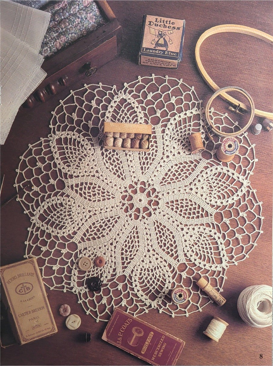 Antique Doilies — Leisure Arts Leaflet 2043, 1991