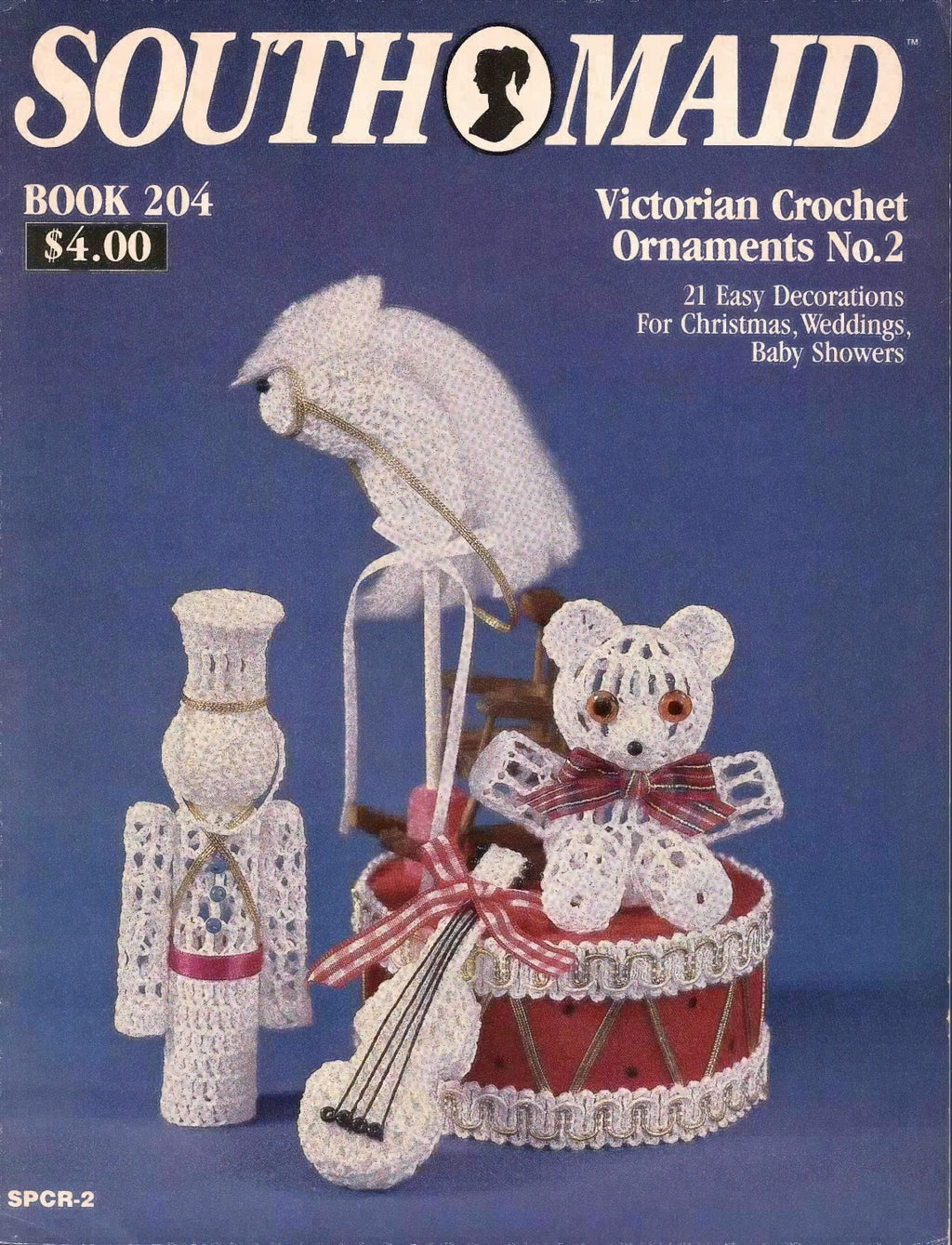 Victorian Crochet Ornaments No. 2, South Maid Book 204, 1984