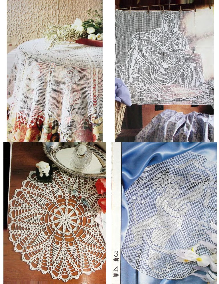 Crochet Monthly Number 208 — Les Éditions de Saxe, 1996