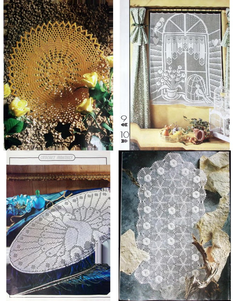 Crochet Monthly Number 208 — Les Éditions de Saxe, 1996