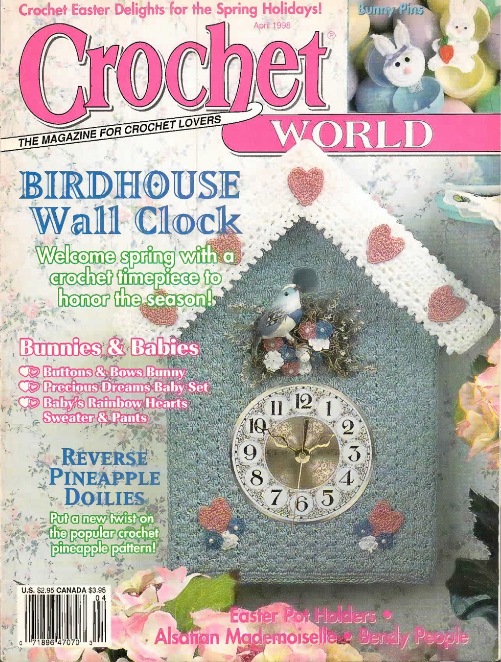 Crochet World April 1998 (Volume 21 Number 2)