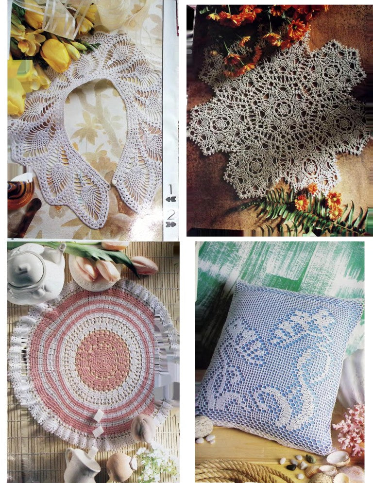 Crochet Monthly Number 214 — Les Éditions de Saxe, 1997